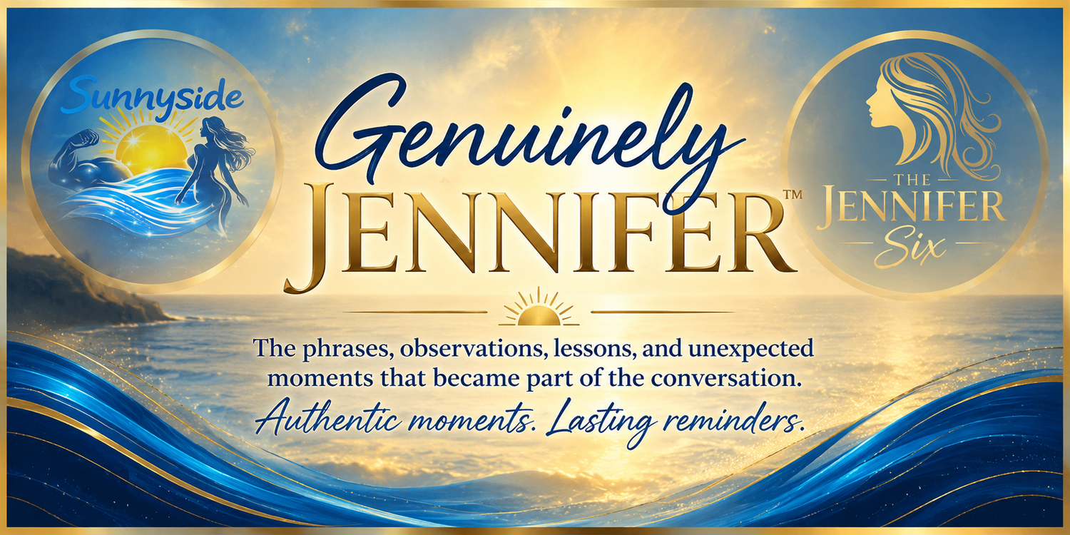🎙️📘Genuinely Jennifer™ Authentic moments. Lasting reminders.