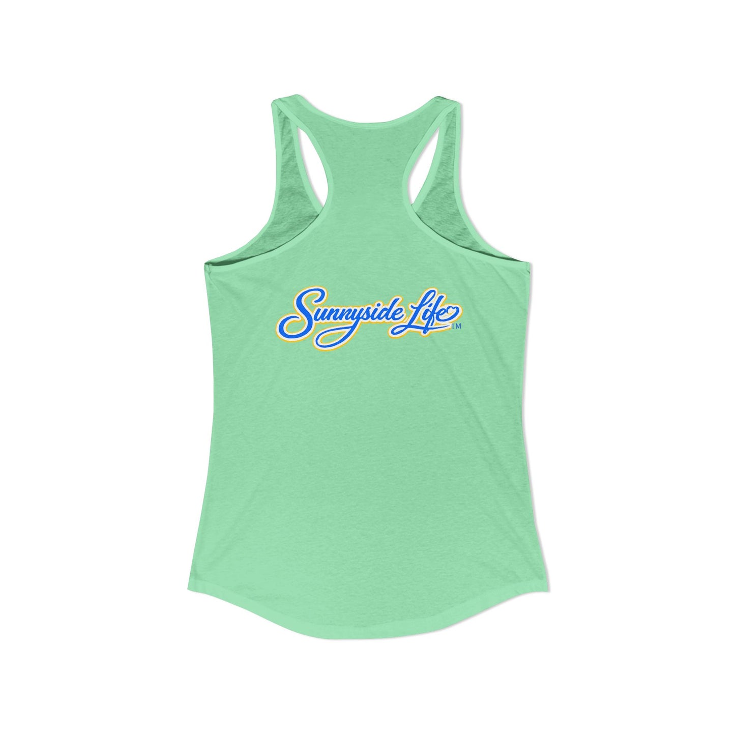 Authenticity Is Free™ Women’s Racerback Tank | Inspirational Graphic Tank | Sunnyside Life™