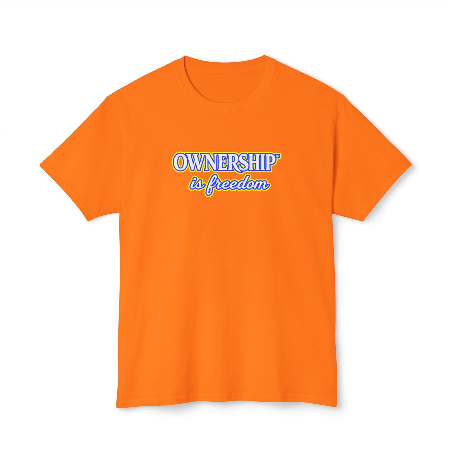 OWNERSHIP IS FREEDOM™ Unisex T-Shirt | Personal Growth Graphic Tee | Self-Leadership Shirt | Inspirational Quote Apparel | Sunnyside Life™