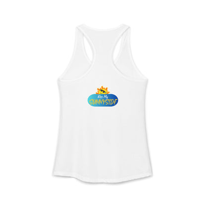 The World Got Darker. So I Got Brighter.™ Womens Racerback Tank | Sunnyside Life™