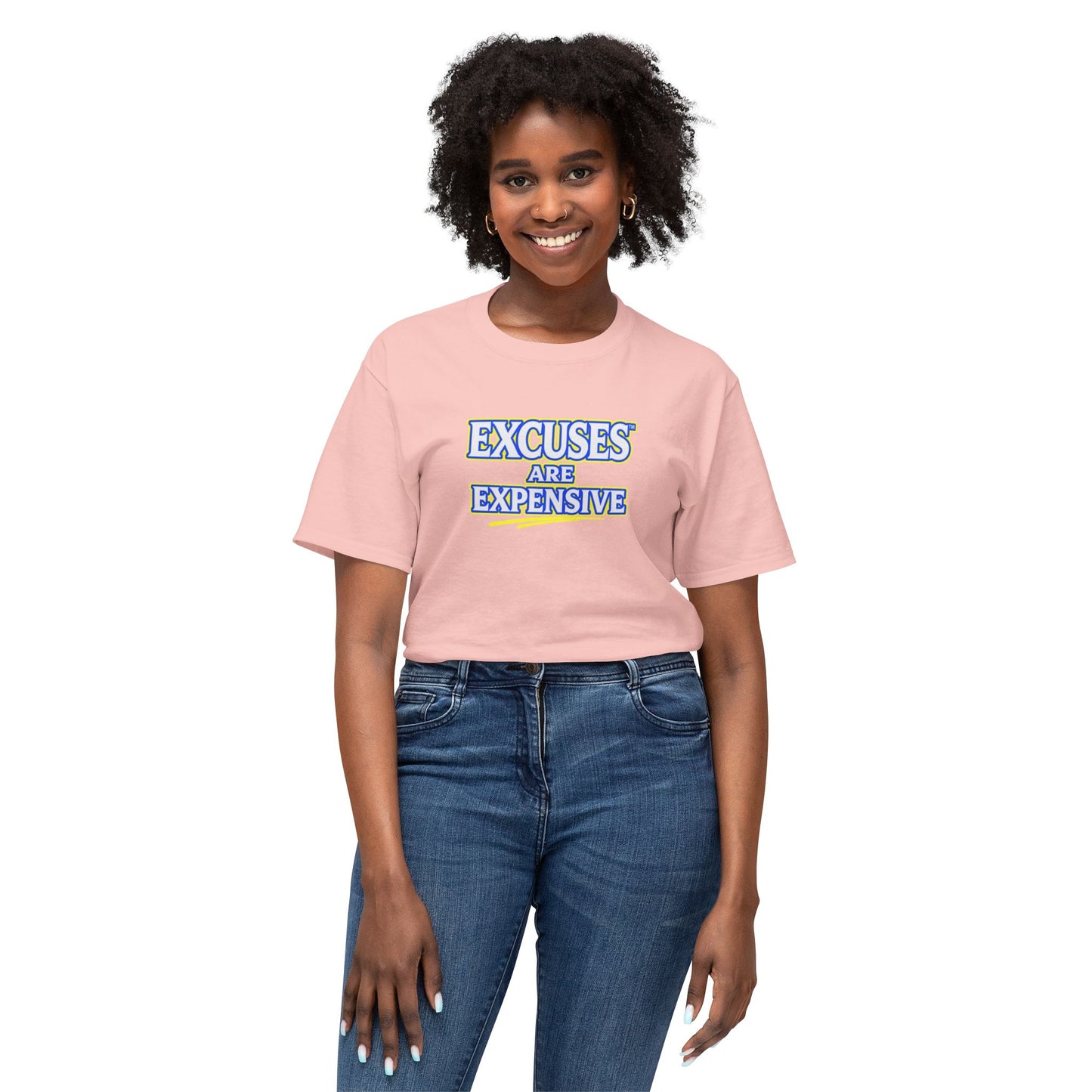 EXCUSES ARE EXPENSIVE™ Unisex T-Shirt | Motivational Graphic Tee | Personal Growth Apparel | Mindset Shirt | Sunnyside Life™