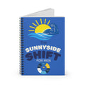 Sunnyside Shift Notebook — Ruled Spiral Journal for Men