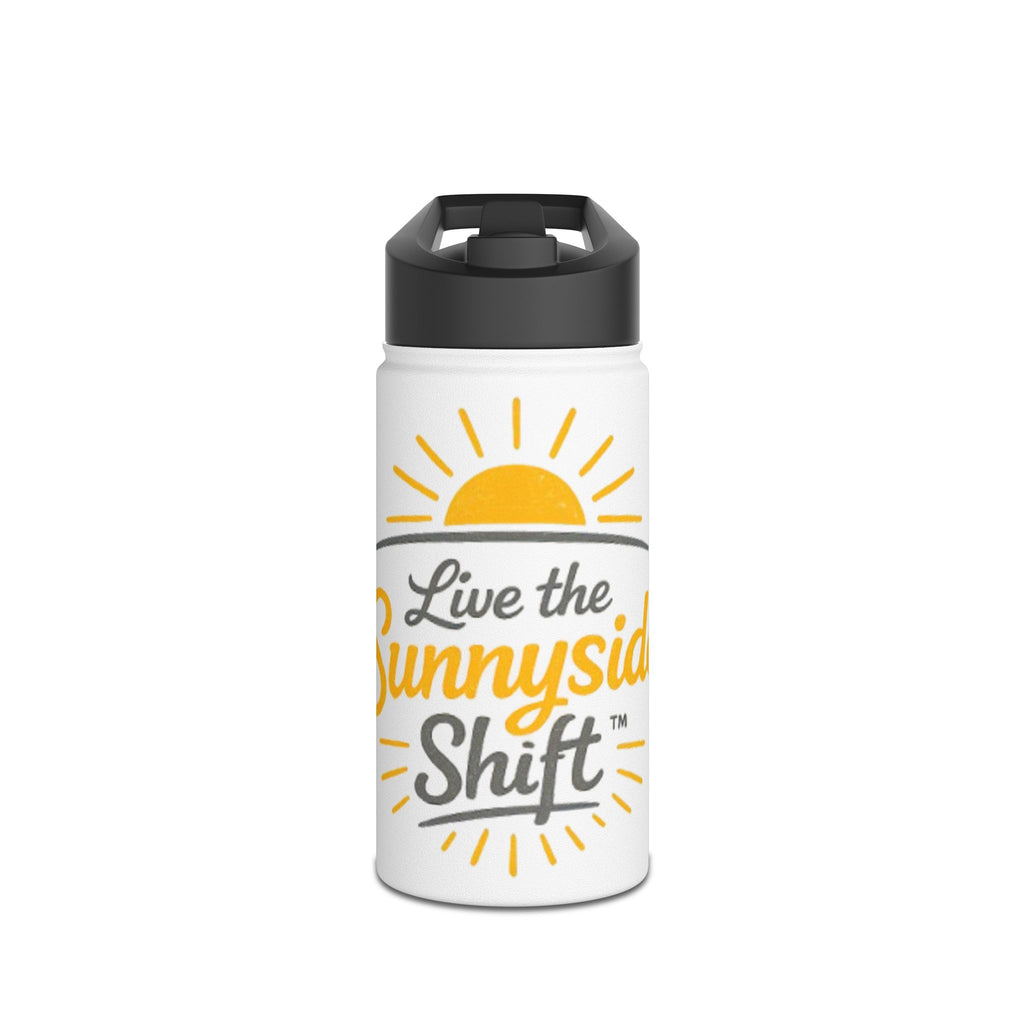 Live The Sunnyside Shift Stainless Steel Water Bottle — Motivational Hydration