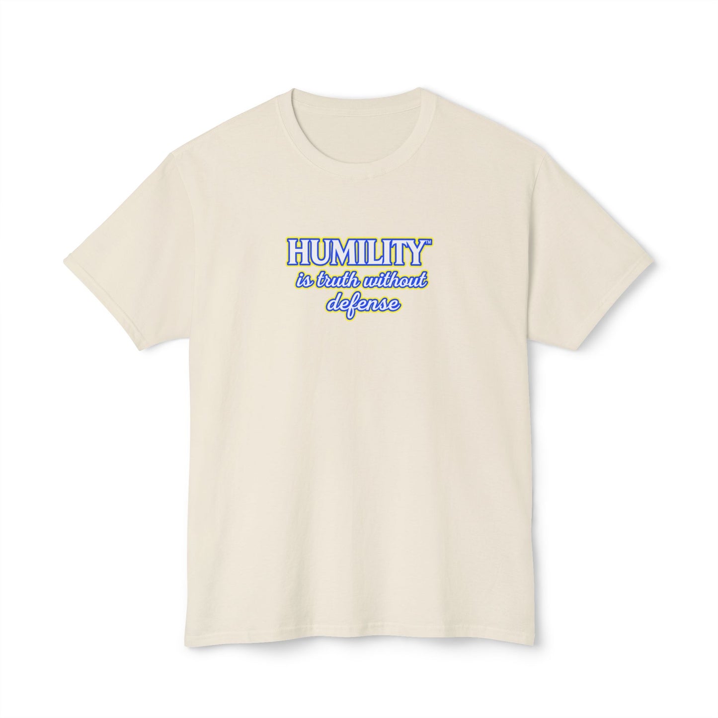 HUMILITY IS TRUTH WITHOUT DEFENSE™ Unisex T-Shirt | Faith & Growth Graphic Tee | Christian Inspirational Shirt | Personal Growth Apparel | Sunnyside Life™