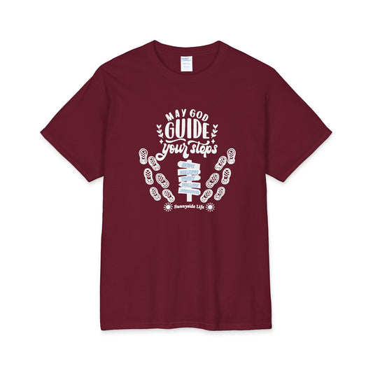 Hope Believe Trust Follow Surrender™ Womens V-Neck Tee | Sunnyside Life™ Faith Trail Shirt