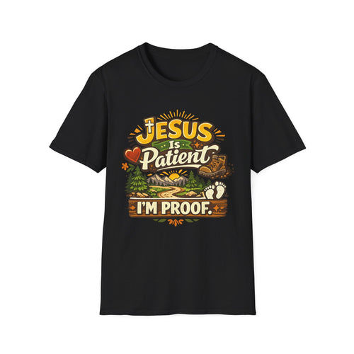 Jesus Is Patient I'm Proof / This is My Sunnyside T-Shirt — Faith-Based Christian Graphic Unisex Tee