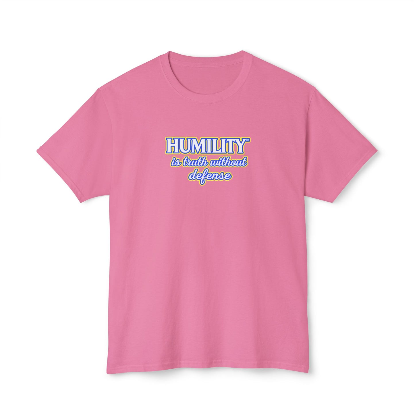 HUMILITY IS TRUTH WITHOUT DEFENSE™ Unisex T-Shirt | Faith & Growth Graphic Tee | Christian Inspirational Shirt | Personal Growth Apparel | Sunnyside Life™