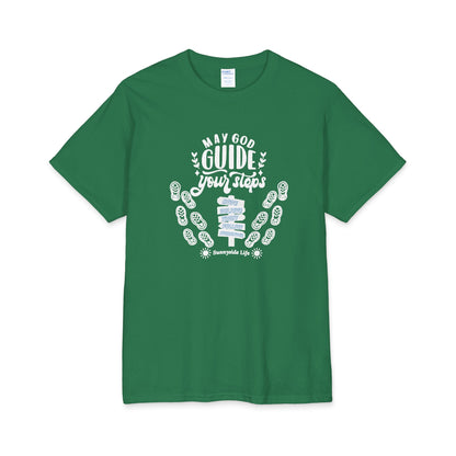 Hope Believe Trust Follow Surrender™ Womens V-Neck Tee | Sunnyside Life™ Faith Trail Shirt