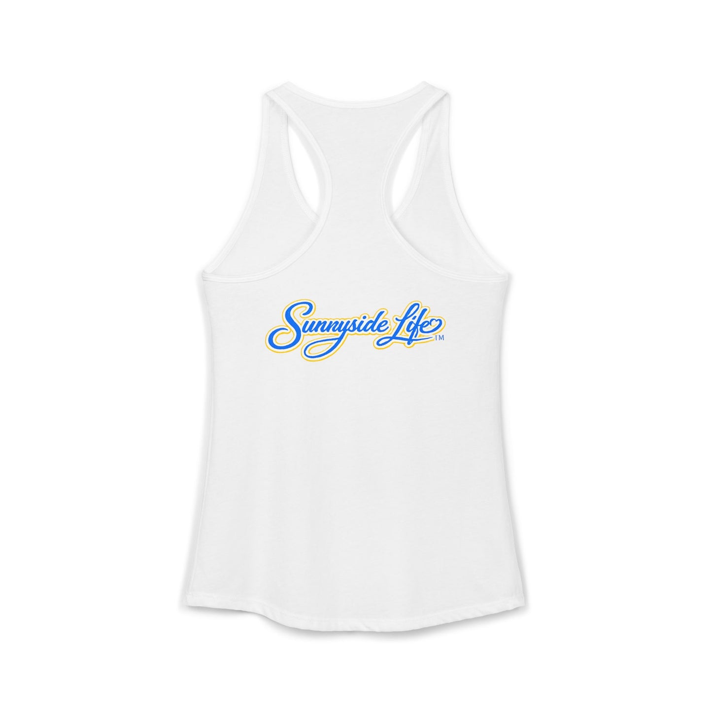 Authenticity Is Free™ Women’s Racerback Tank | Inspirational Graphic Tank | Sunnyside Life™
