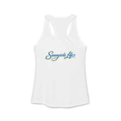 Authenticity Is Free™ Women’s Racerback Tank | Inspirational Graphic Tank | Sunnyside Life™