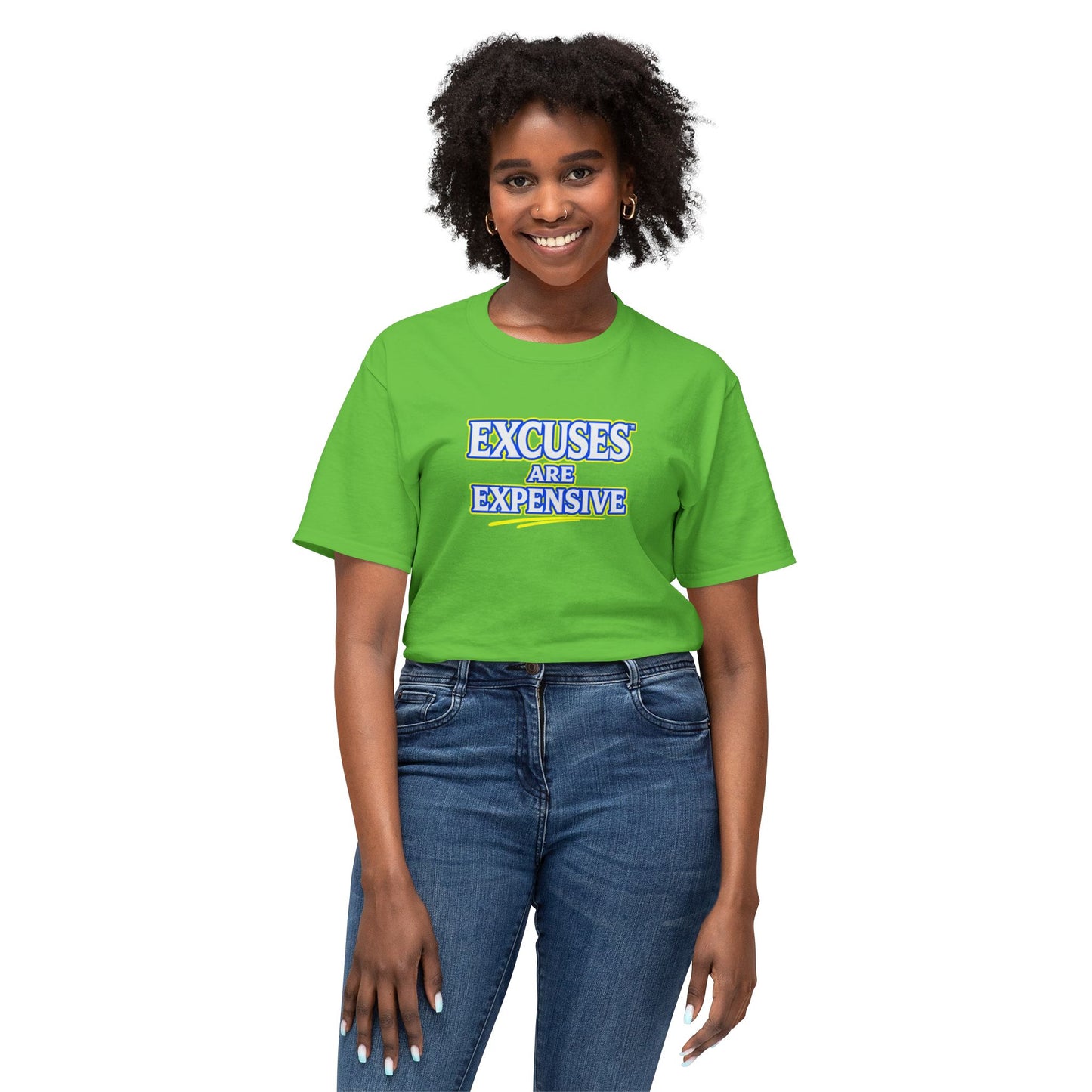 EXCUSES ARE EXPENSIVE™ Unisex T-Shirt | Motivational Graphic Tee | Personal Growth Apparel | Mindset Shirt | Sunnyside Life™