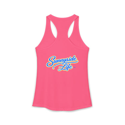 Shift Happens™ Women’s Racerback Tank | Motivational Graphic Tank | Sunnyside Life™