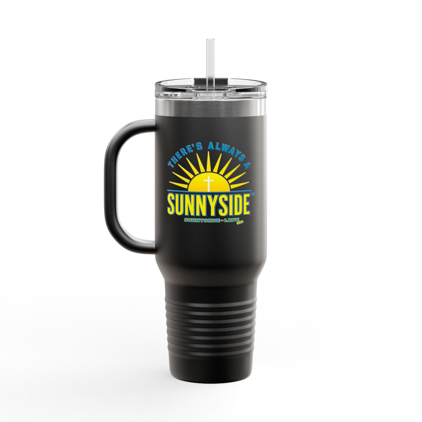 There’s Always a Sunnyside™ 40oz Insulated Travel Mug | Official Sunnyside Life™ Signature Cup