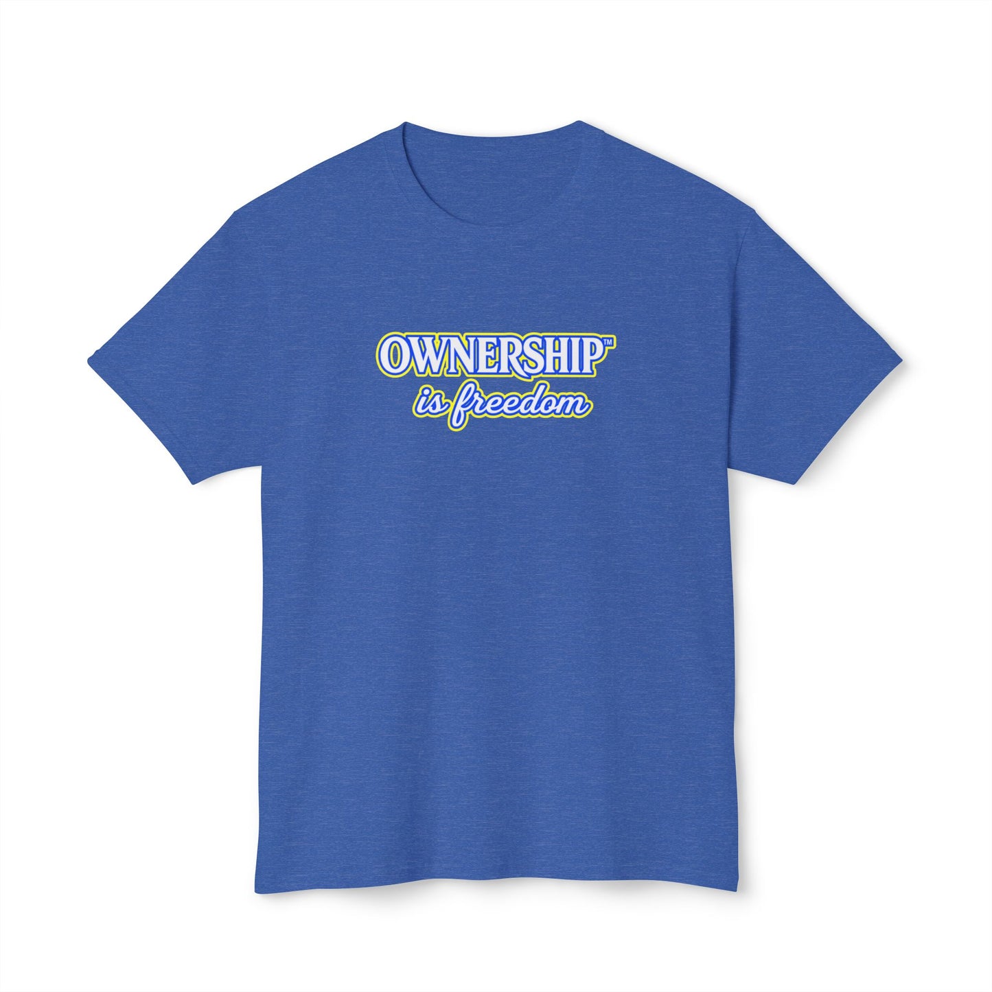 OWNERSHIP IS FREEDOM™ Unisex T-Shirt | Personal Growth Graphic Tee | Self-Leadership Shirt | Inspirational Quote Apparel | Sunnyside Life™