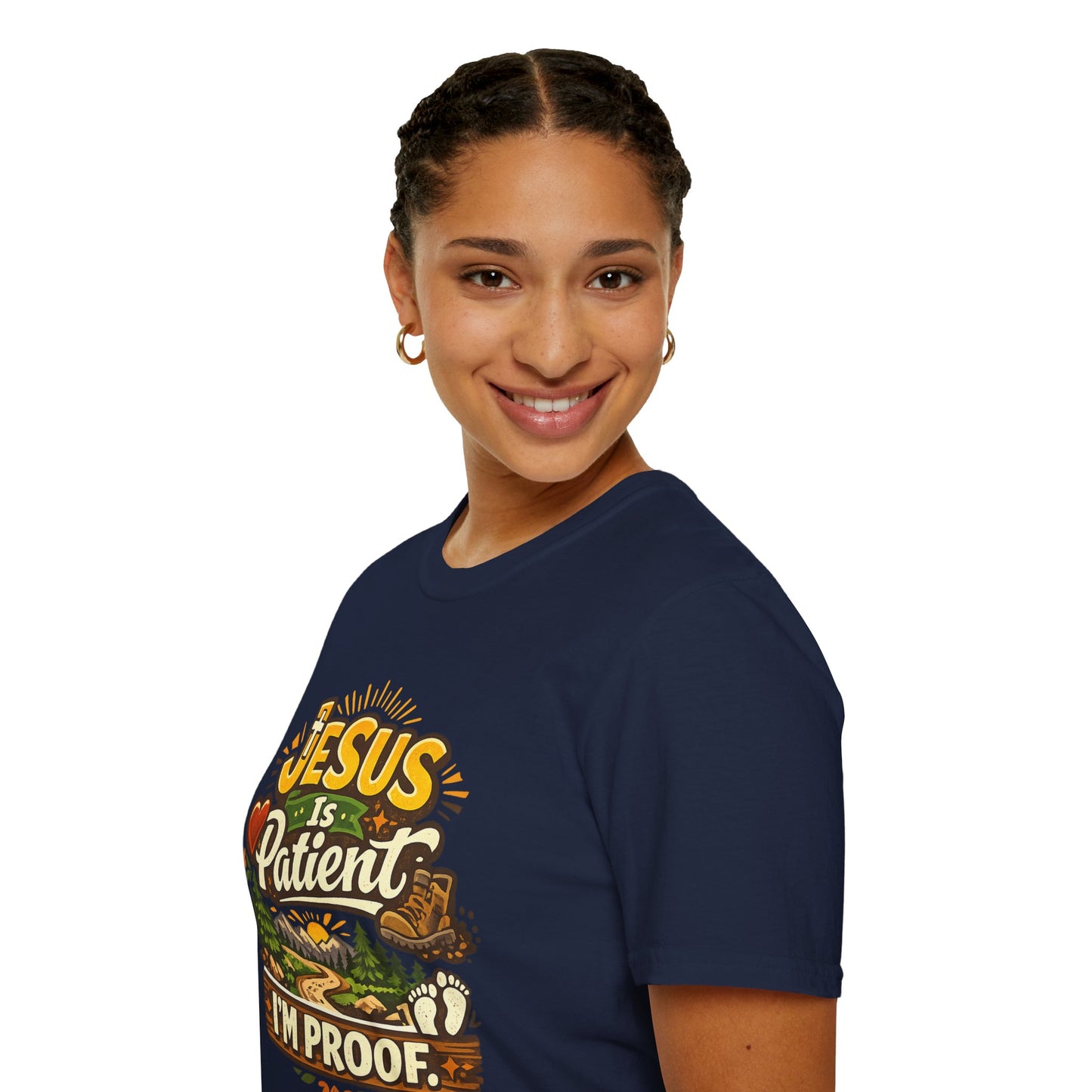 Jesus Is Patient I'm Proof / This is My Sunnyside T-Shirt — Faith-Based Christian Graphic Unisex Tee