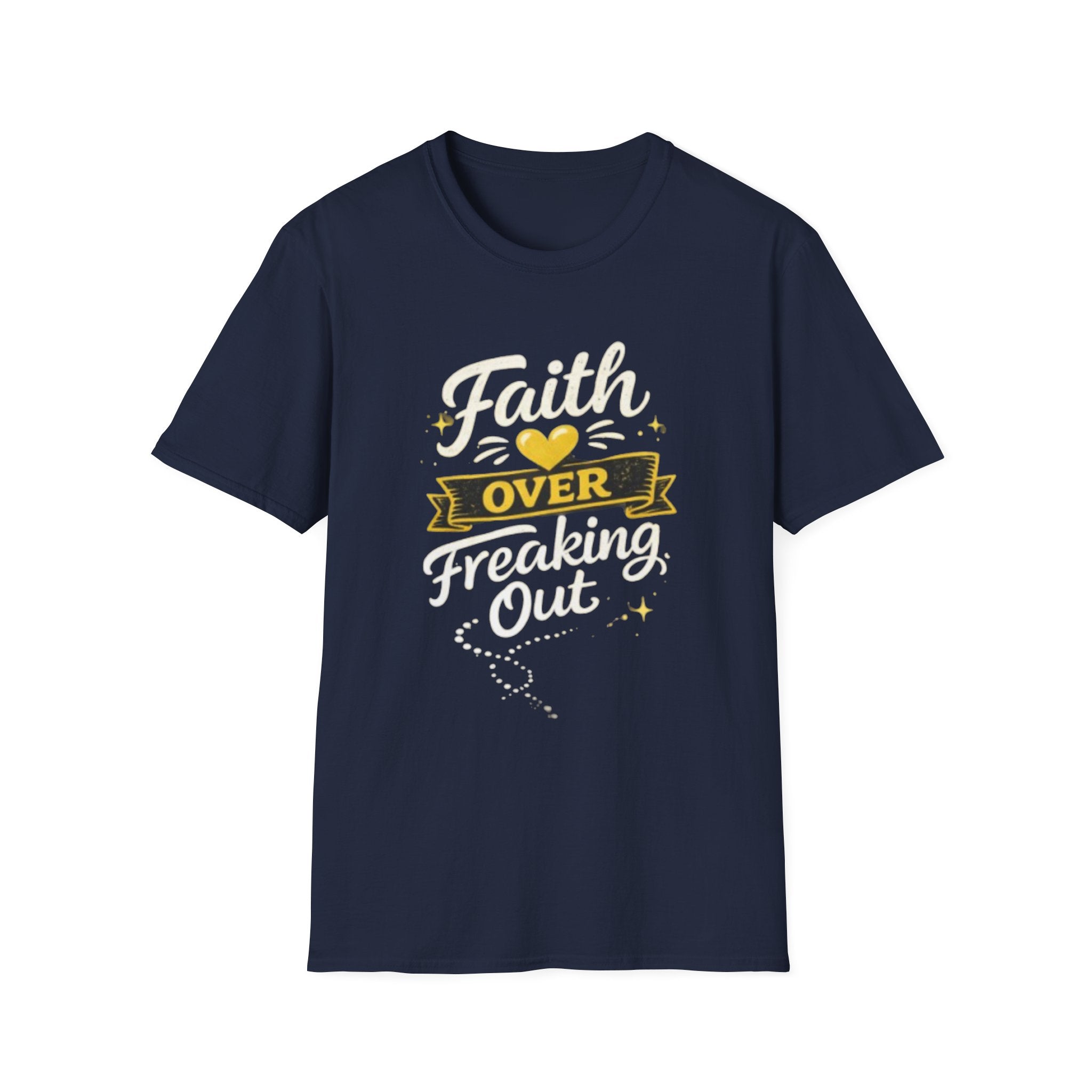 Unisex T-Shirt — "Faith Over Fear" Inspirational Graphic Tee