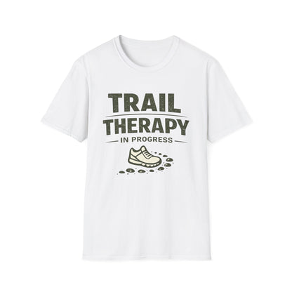 Trail Therapy T-Shirt — "Trail Therapy In Progress" Hiking Shirt