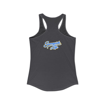 KEEP WALKING™ Racerback Tank Top – God Isn’t Finished | Faith & Motivation Women’s Tank