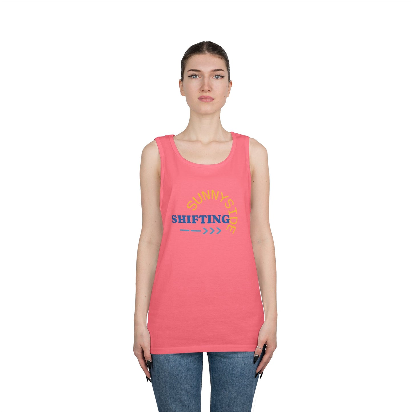 Sunnyside Shifting / Kiss My Sunnyside — Womens Graphic Tank Top