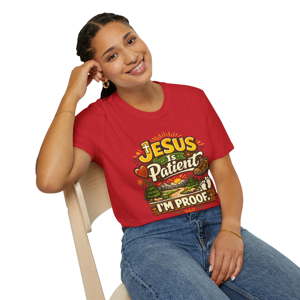 Jesus Is Patient I'm Proof / This is My Sunnyside T-Shirt — Faith-Based Christian Graphic Unisex Tee