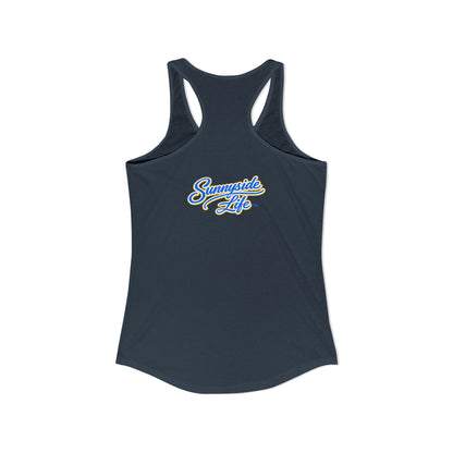 KEEP WALKING™ Racerback Tank Top – God Isn’t Finished | Faith & Motivation Women’s Tank