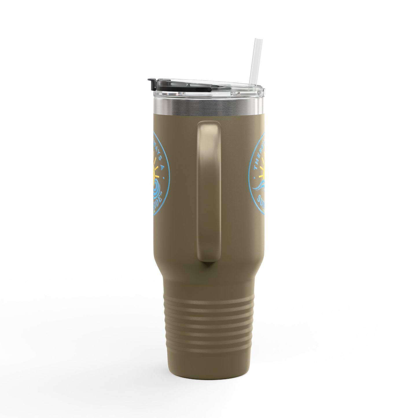 There’s Always a Sunnyside™ 40oz Insulated Travel Mug | Sunnyside Life™ Signature Tumbler