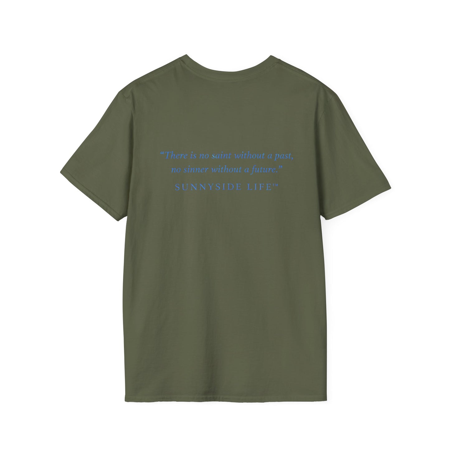 Trust Surrender Walk Abide Persevere™ Womens V-Neck Tee | Catholic Inspirational Shirt | Sunnyside Life™