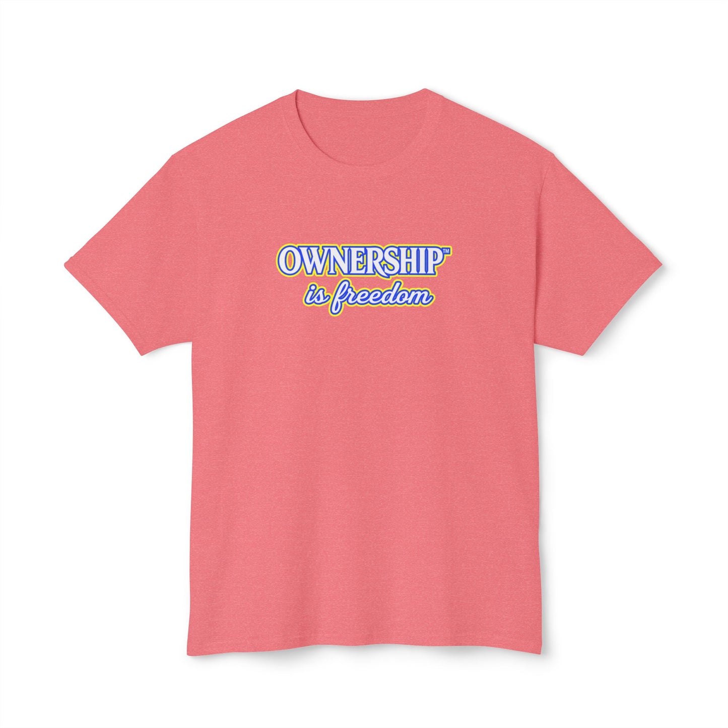OWNERSHIP IS FREEDOM™ Unisex T-Shirt | Personal Growth Graphic Tee | Self-Leadership Shirt | Inspirational Quote Apparel | Sunnyside Life™