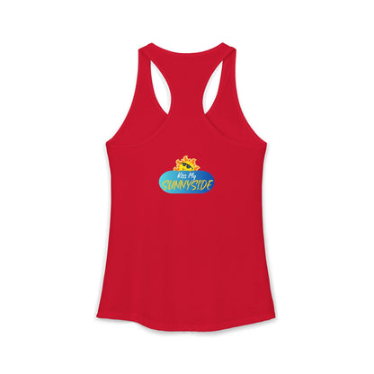 The World Got Darker. So I Got Brighter.™ Womens Racerback Tank | Sunnyside Life™
