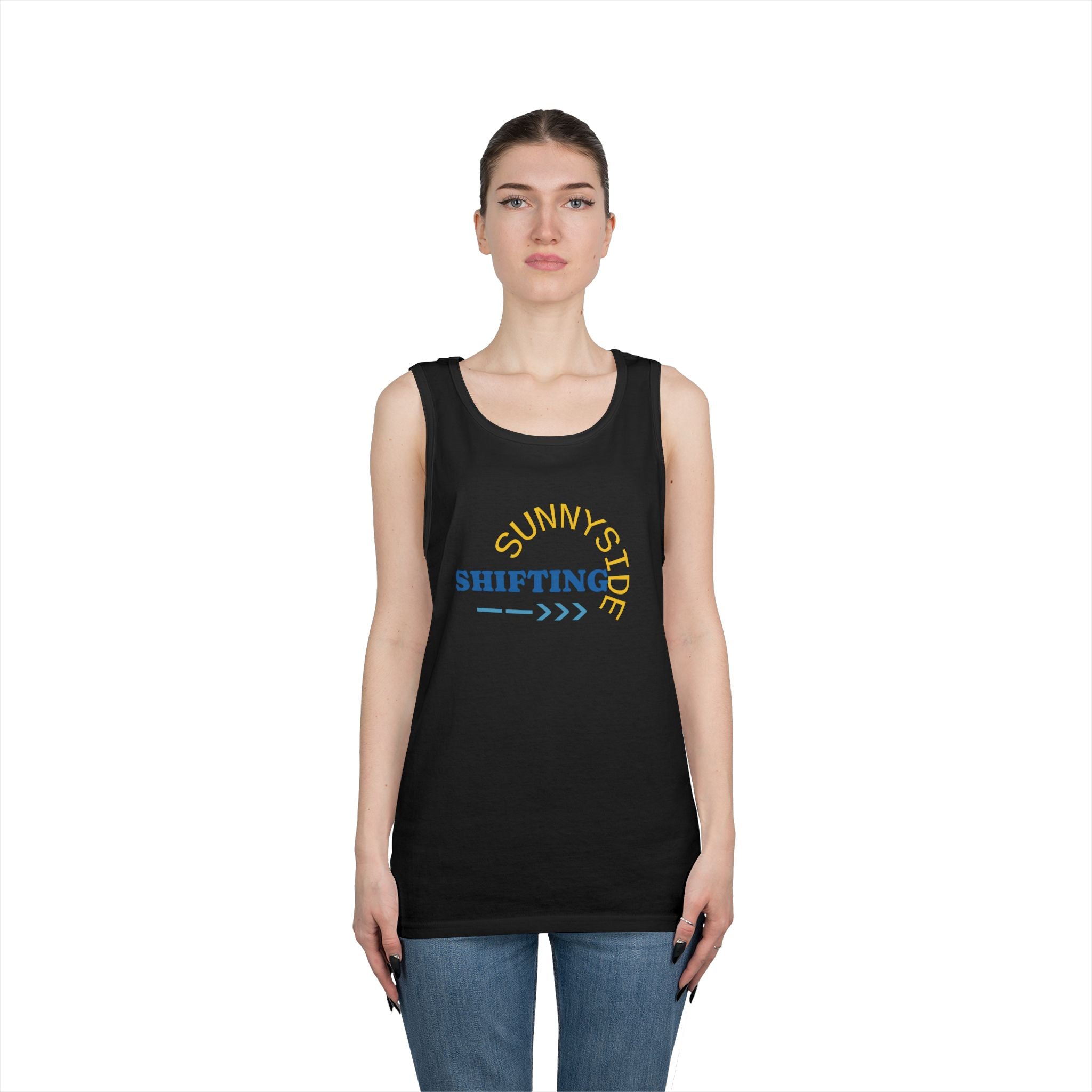 Sunnyside Shifting / Kiss My Sunnyside — Womens Graphic Tank Top