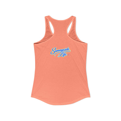 KEEP WALKING™ Racerback Tank Top – God Isn’t Finished | Faith & Motivation Women’s Tank