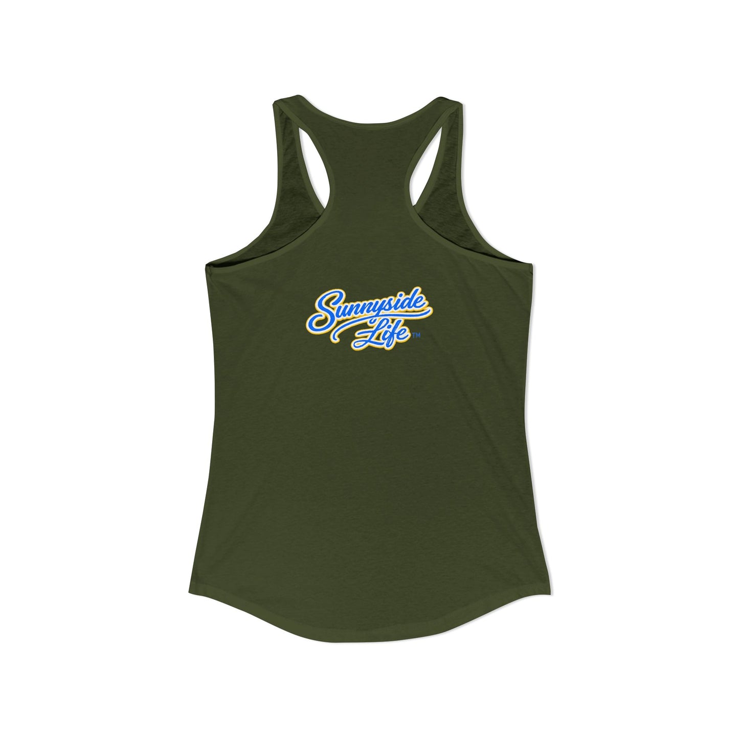 KEEP WALKING™ Racerback Tank Top – God Isn’t Finished | Faith & Motivation Women’s Tank