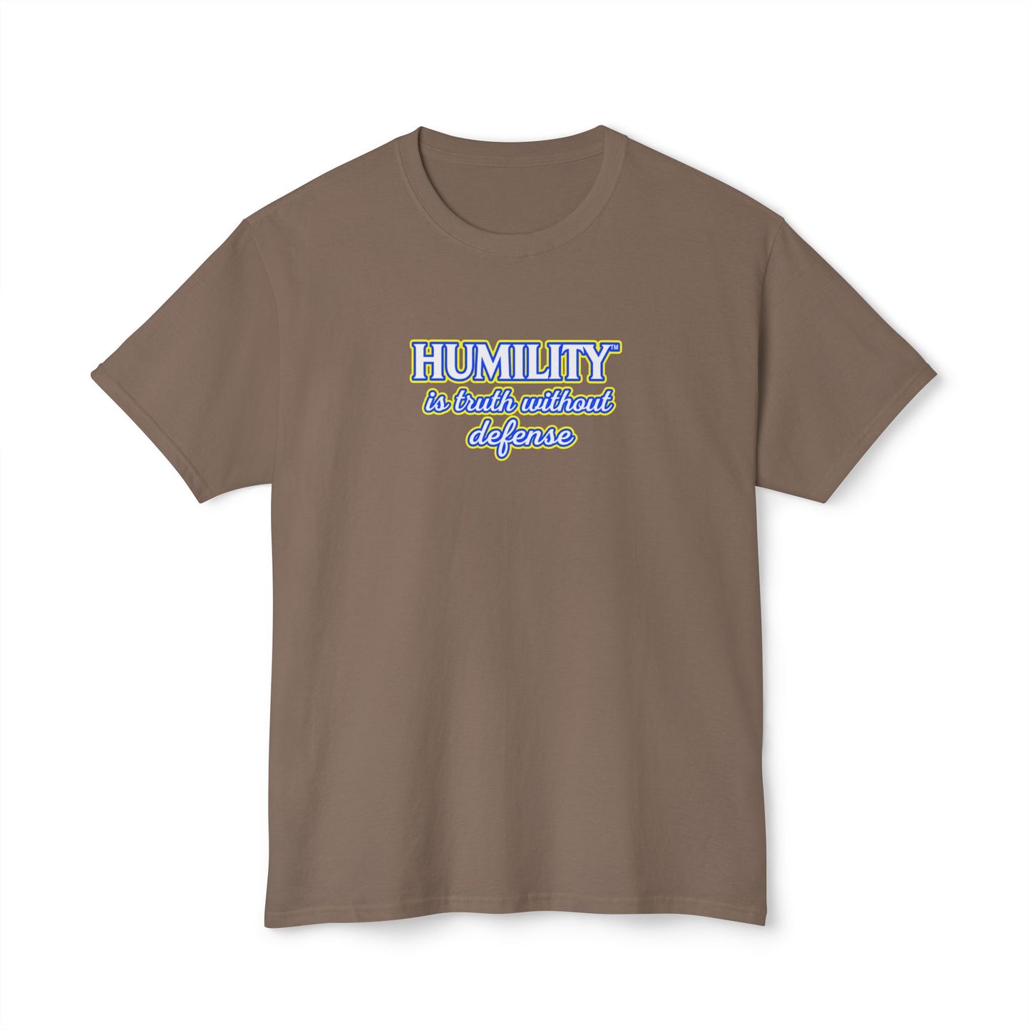 HUMILITY IS TRUTH WITHOUT DEFENSE™ Unisex T-Shirt | Faith & Growth Graphic Tee | Christian Inspirational Shirt | Personal Growth Apparel | Sunnyside Life™