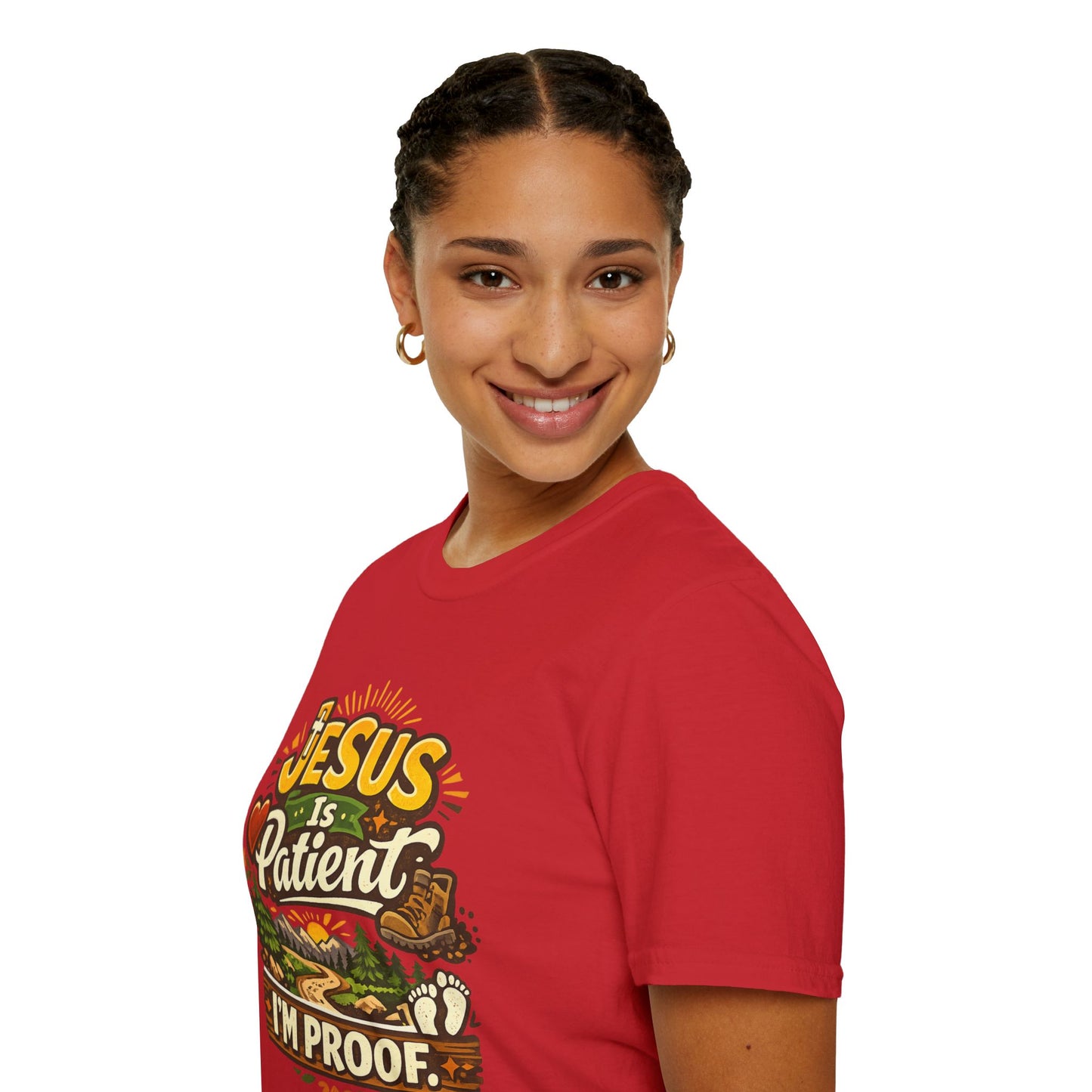 Jesus Is Patient I'm Proof / This is My Sunnyside T-Shirt — Faith-Based Christian Graphic Unisex Tee