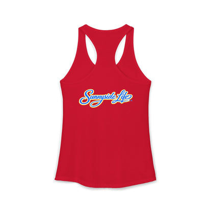Authenticity Is Free™ Women’s Racerback Tank | Inspirational Graphic Tank | Sunnyside Life™