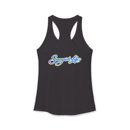 Authenticity Is Free™ Women’s Racerback Tank | Inspirational Graphic Tank | Sunnyside Life™