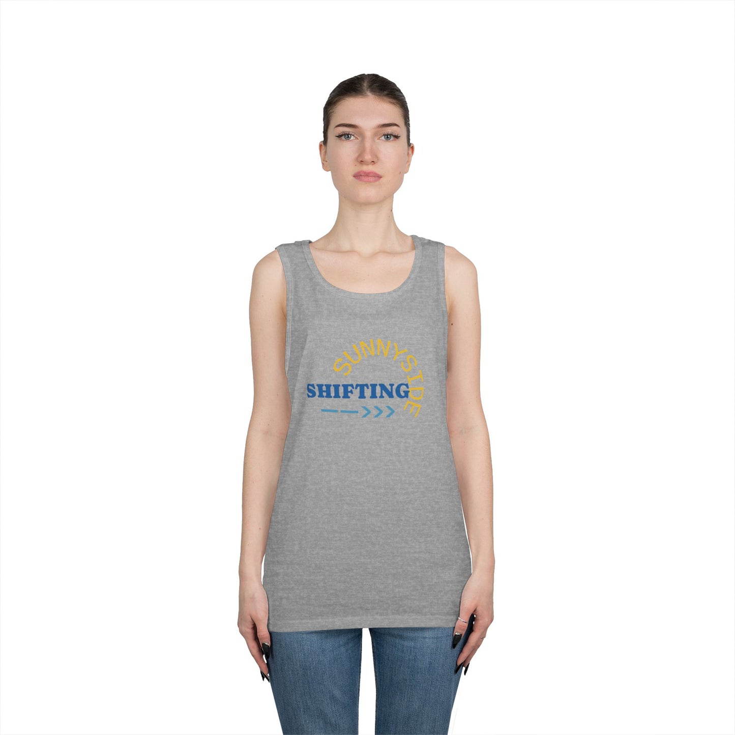 Sunnyside Shifting / Kiss My Sunnyside — Womens Graphic Tank Top