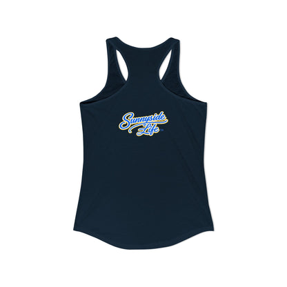 KEEP WALKING™ Racerback Tank Top – God Isn’t Finished | Faith & Motivation Women’s Tank