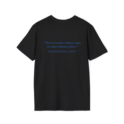 Trust Surrender Walk Abide Persevere™ Womens V-Neck Tee | Catholic Inspirational Shirt | Sunnyside Life™
