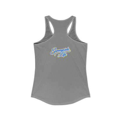 KEEP WALKING™ Racerback Tank Top – God Isn’t Finished | Faith & Motivation Women’s Tank