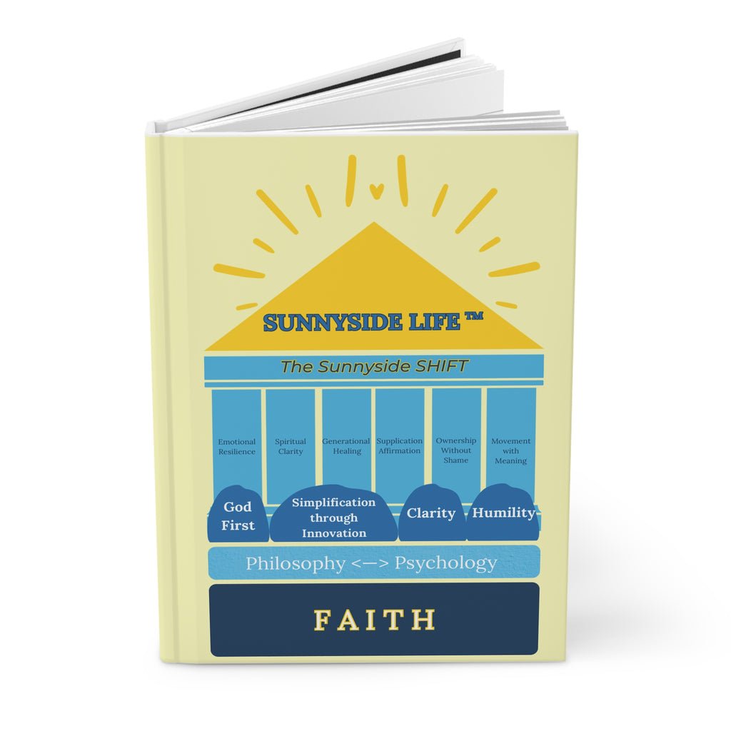 The Sunnyside Shift Hardcover Journal — Sunnyside Life Inspirational Guided Notebook