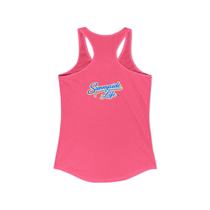 KEEP WALKING™ Racerback Tank Top – God Isn’t Finished | Faith & Motivation Women’s Tank