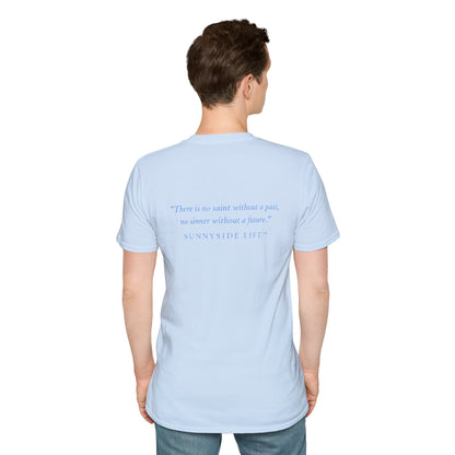Trust Surrender Walk Abide Persevere™ Womens V-Neck Tee | Catholic Inspirational Shirt | Sunnyside Life™