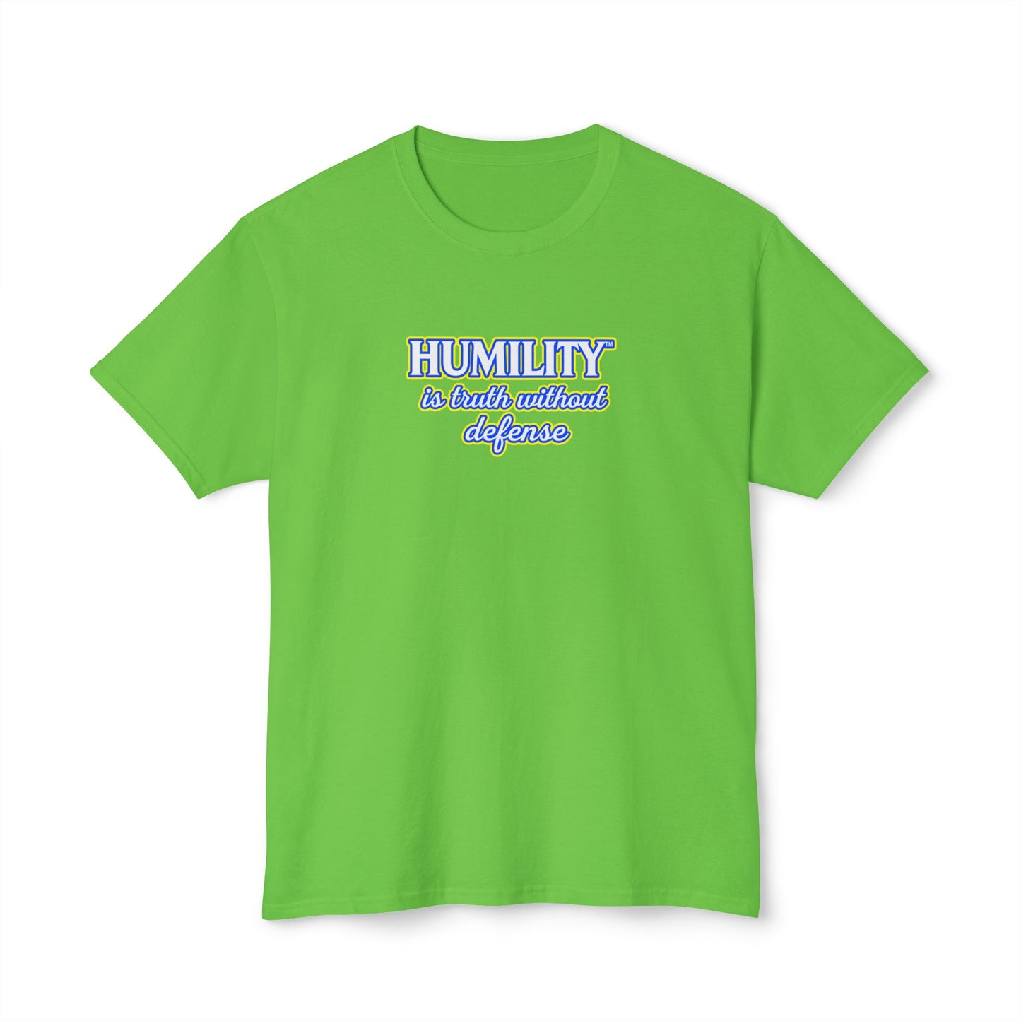 HUMILITY IS TRUTH WITHOUT DEFENSE™ Unisex T-Shirt | Faith & Growth Graphic Tee | Christian Inspirational Shirt | Personal Growth Apparel | Sunnyside Life™