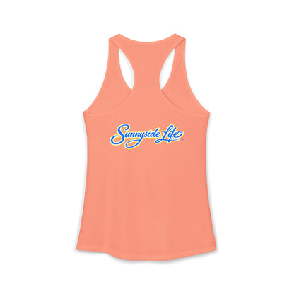 Authenticity Is Free™ Women’s Racerback Tank | Inspirational Graphic Tank | Sunnyside Life™