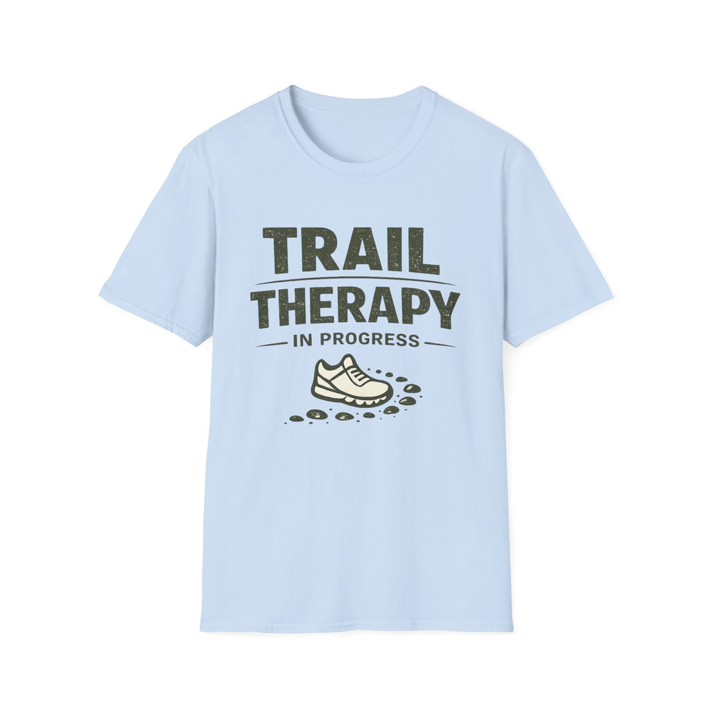 Trail Therapy T-Shirt — "Trail Therapy In Progress" Hiking Shirt