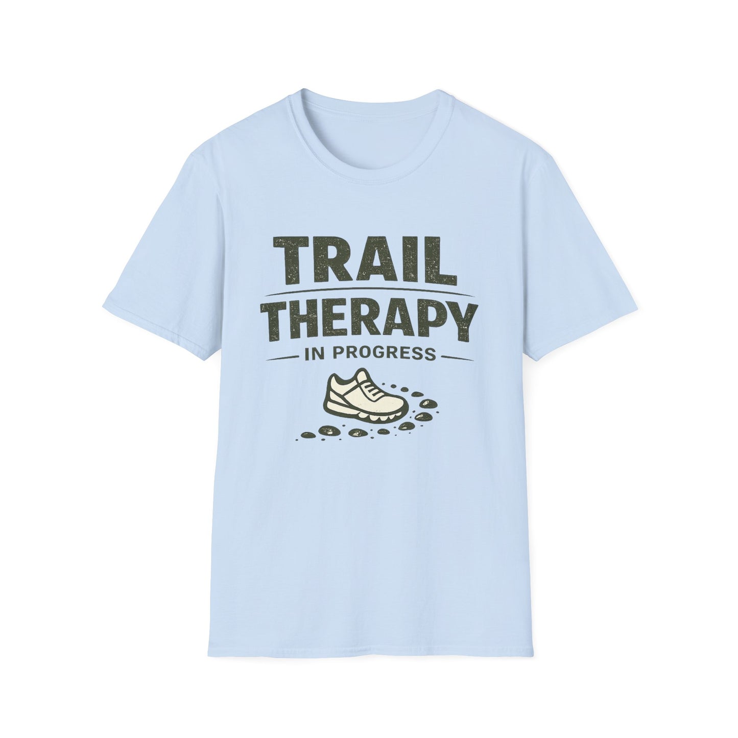 Trail Therapy T-Shirt — "Trail Therapy In Progress" Hiking Shirt