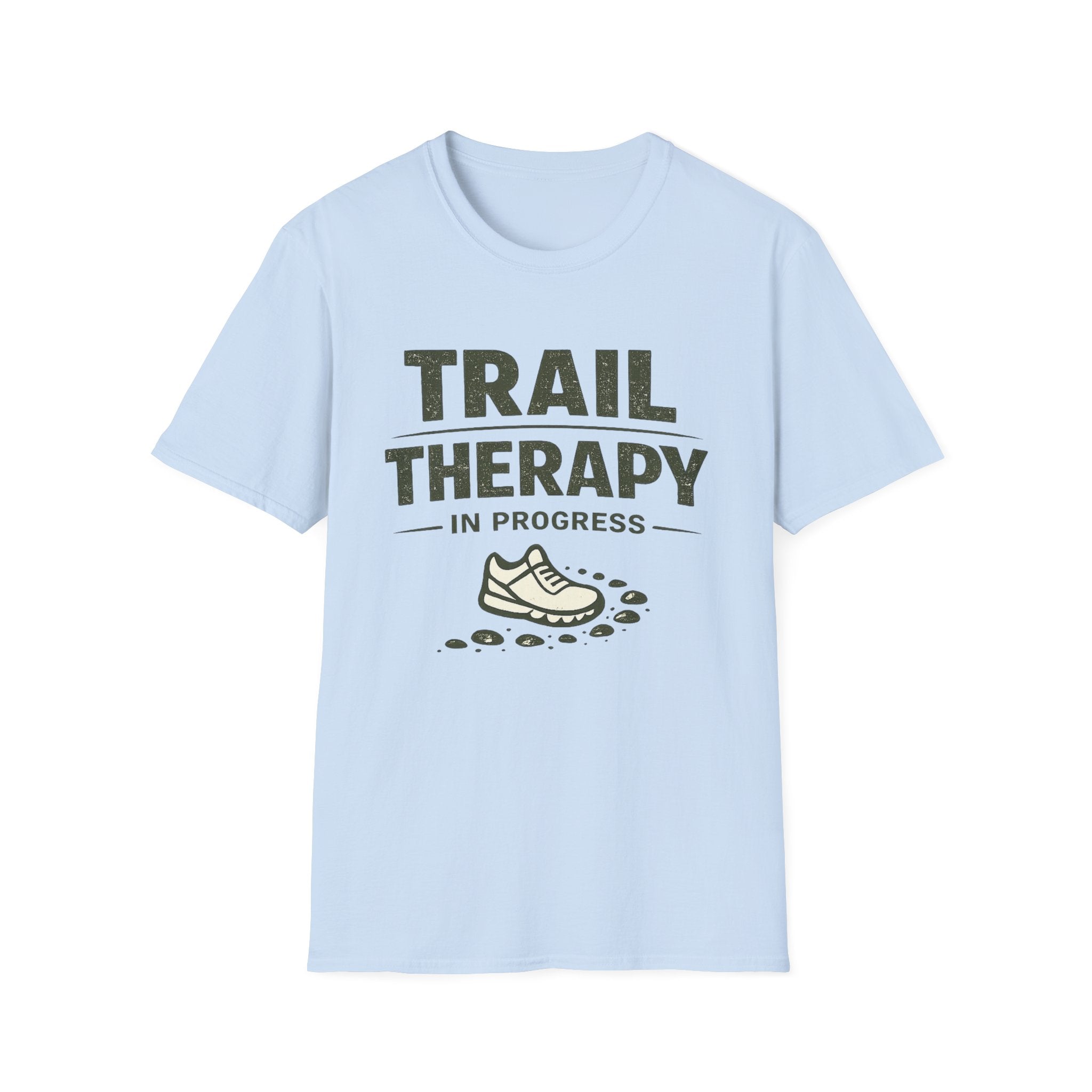 Trail Therapy T-Shirt — "Trail Therapy In Progress" Hiking Shirt