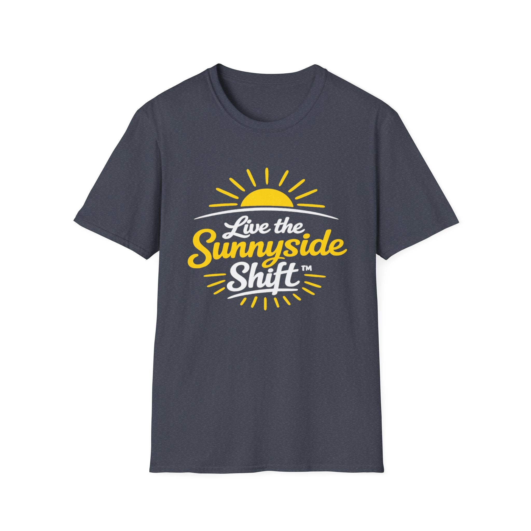 Live The Sunnyside Shift™ — Unisex Softstyle T-Shirt