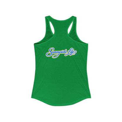 Authenticity Is Free™ Women’s Racerback Tank | Inspirational Graphic Tank | Sunnyside Life™